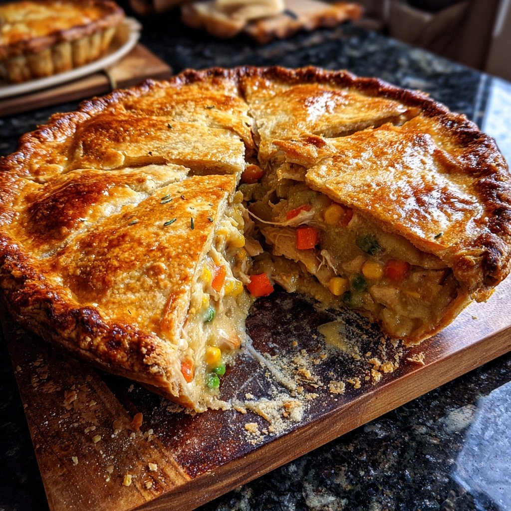 Rotisserie Chicken Pot Pie