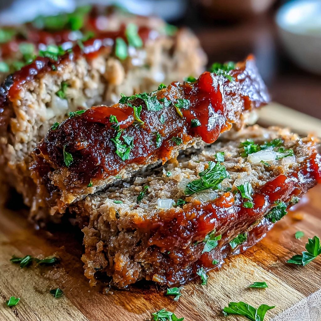 Classic Comfort Food Beef Meatloaf