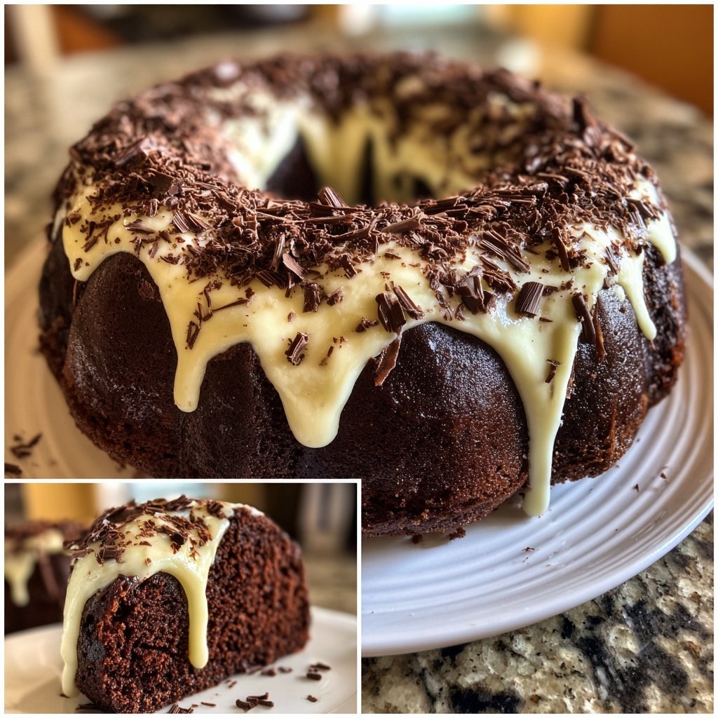 Chocolate Cake With Sour Cream Frosting