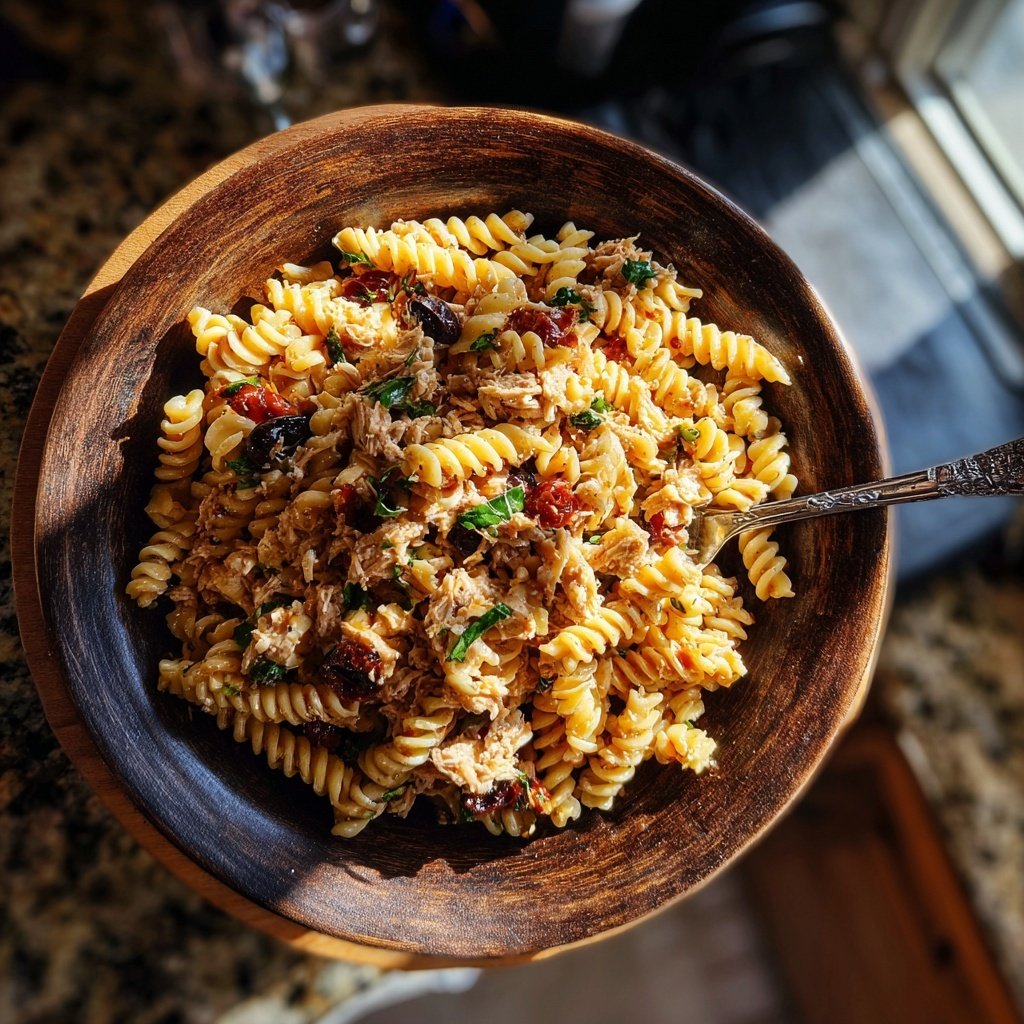 Mediterranean Tuna Pasta