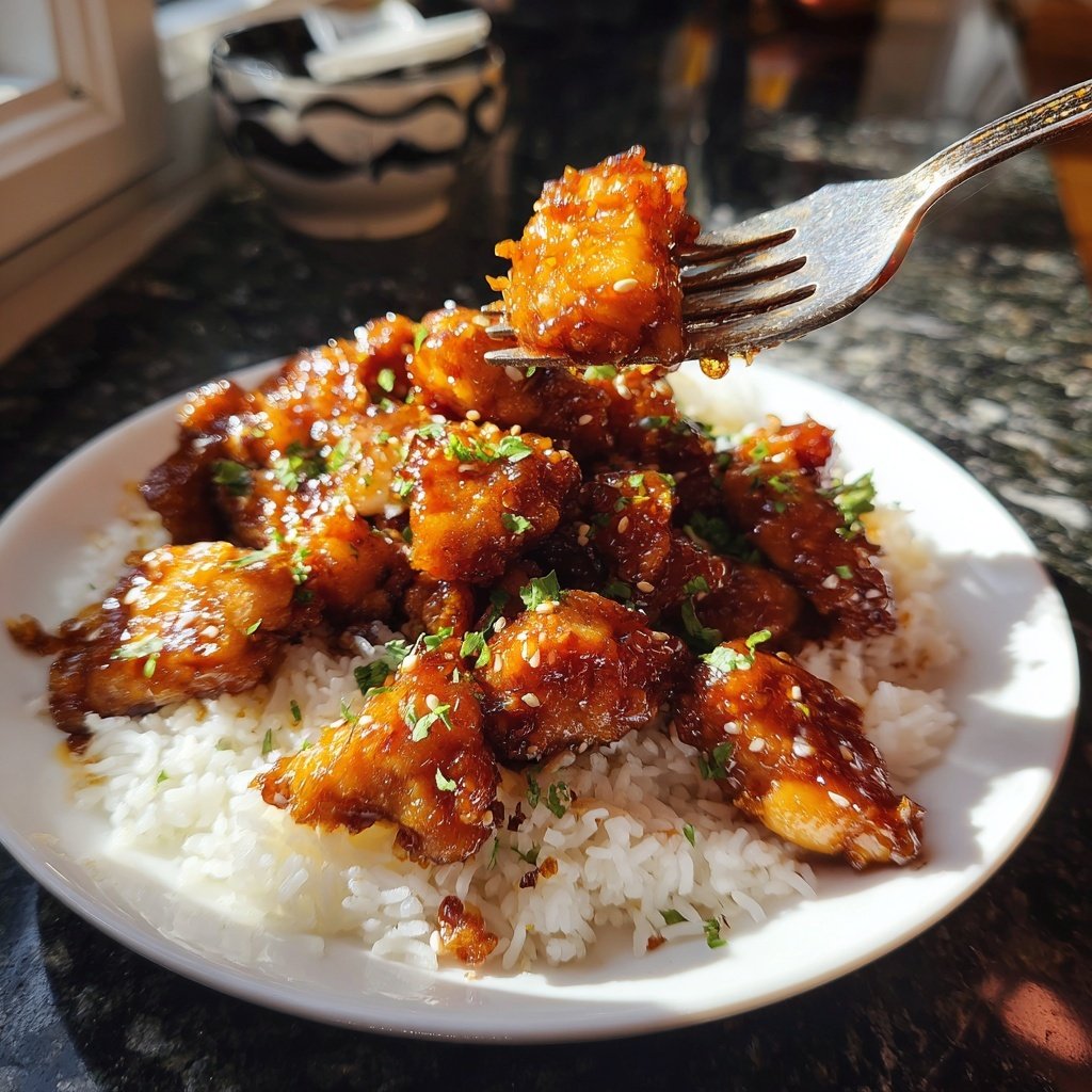 Sticky Pineapple Chicken And Rice