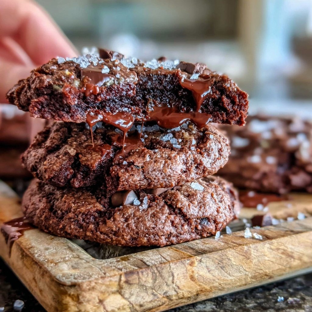 Brownie Mix Double Chocolate Cookies