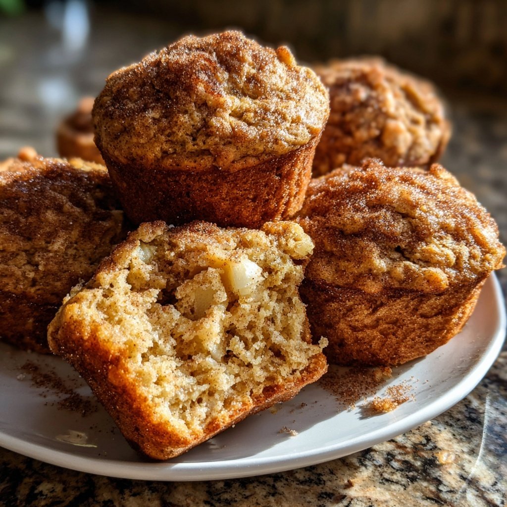 Apple Cinnamon Breakfast Muffins