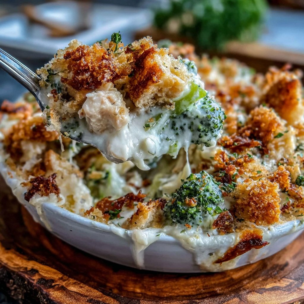 Healthy Chicken And Broccoli Casserole
