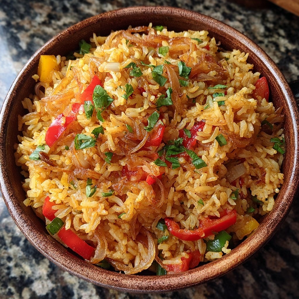 Smoky Paprika Veggie Rice