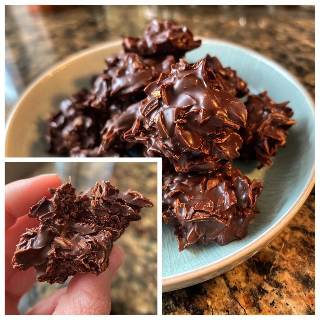 Chocolate Almond Clusters