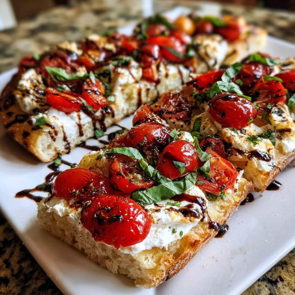 Valentine Flatbread with Burrata