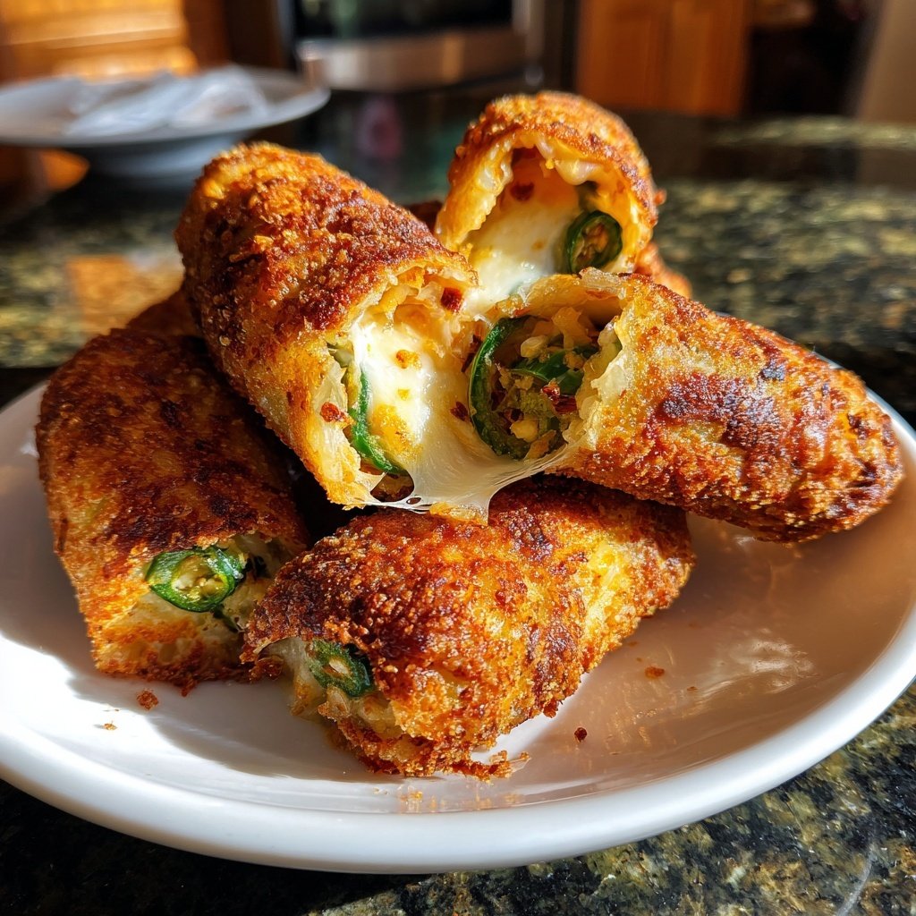 Jalapeno Poppers Wrapped in Pastry