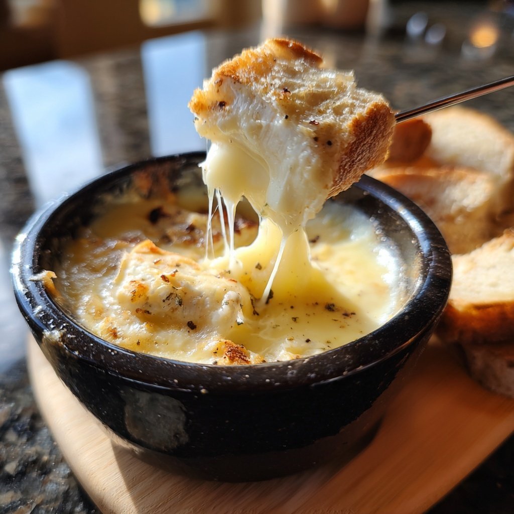 Fondue with Goat Cheese