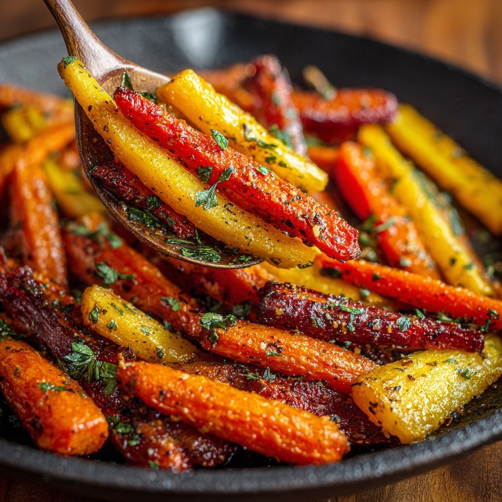 Jamaican Roasted Carrot Medley